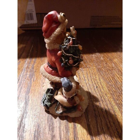 Vintage Barkley Crossing Santa Paws BC78605 Dog Santa Puppy Christmas Holiday - Picture 6 of 7
